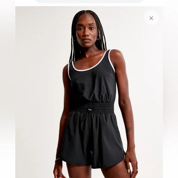 Abercrombie & Fitch Black Traveler Romper S - Picture 3 of 6